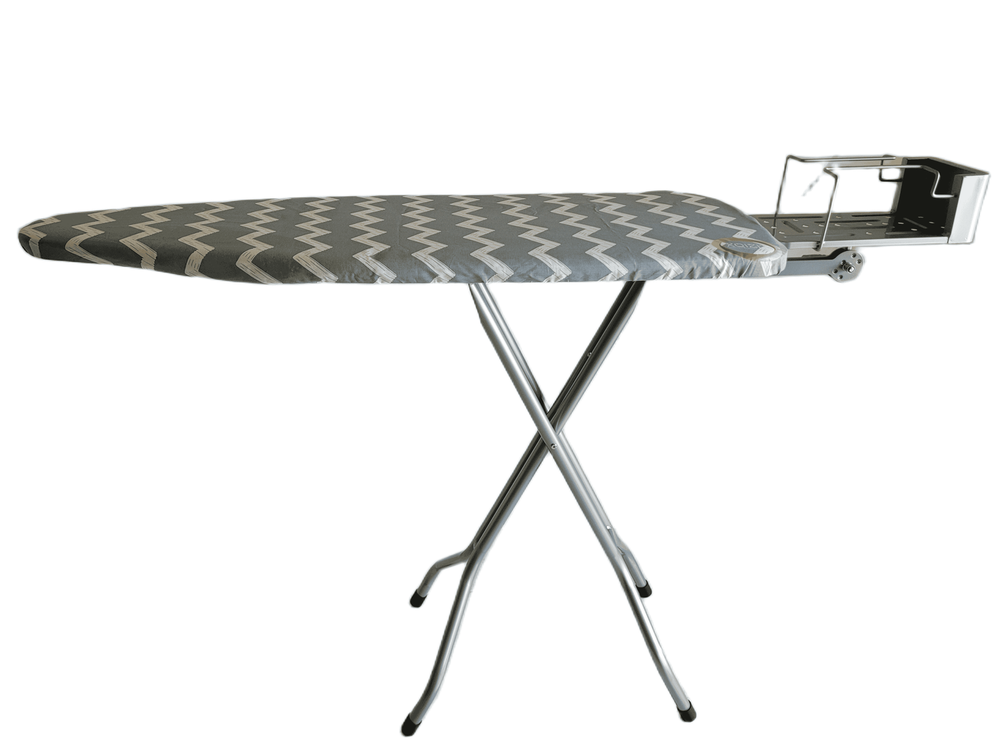 Ironing Board with Adjustable Iron Holder – Steam-Saving technogy Wavy Pattern