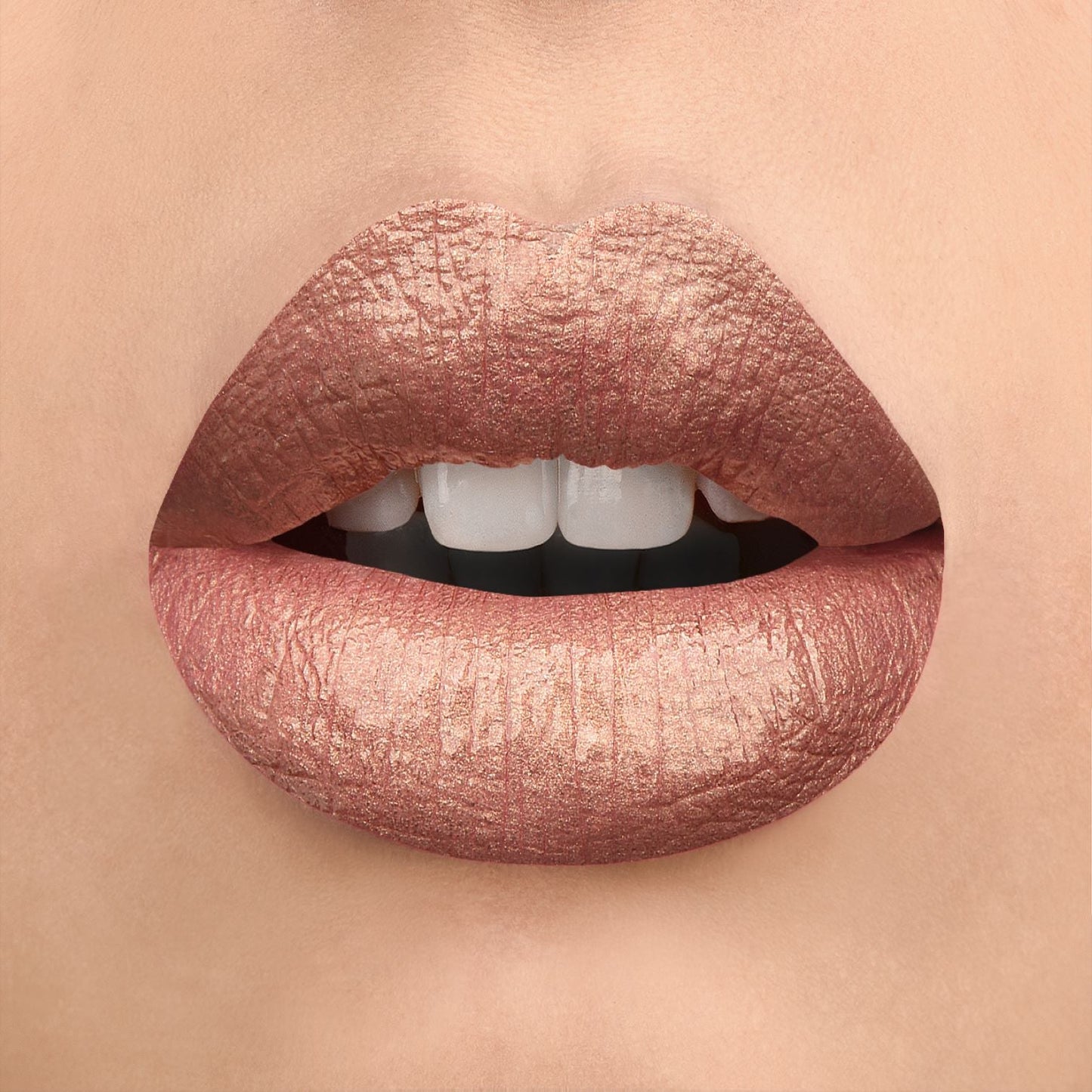 SHADE V7 LUSTRE VINYL FINISH LIPGLOSS - Sheer Light Brown with Golden Shimmer