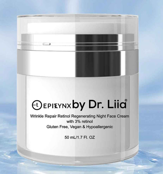 Wrinkle Repair Retinol Regenerating Night Face Cream with 3% Retinol