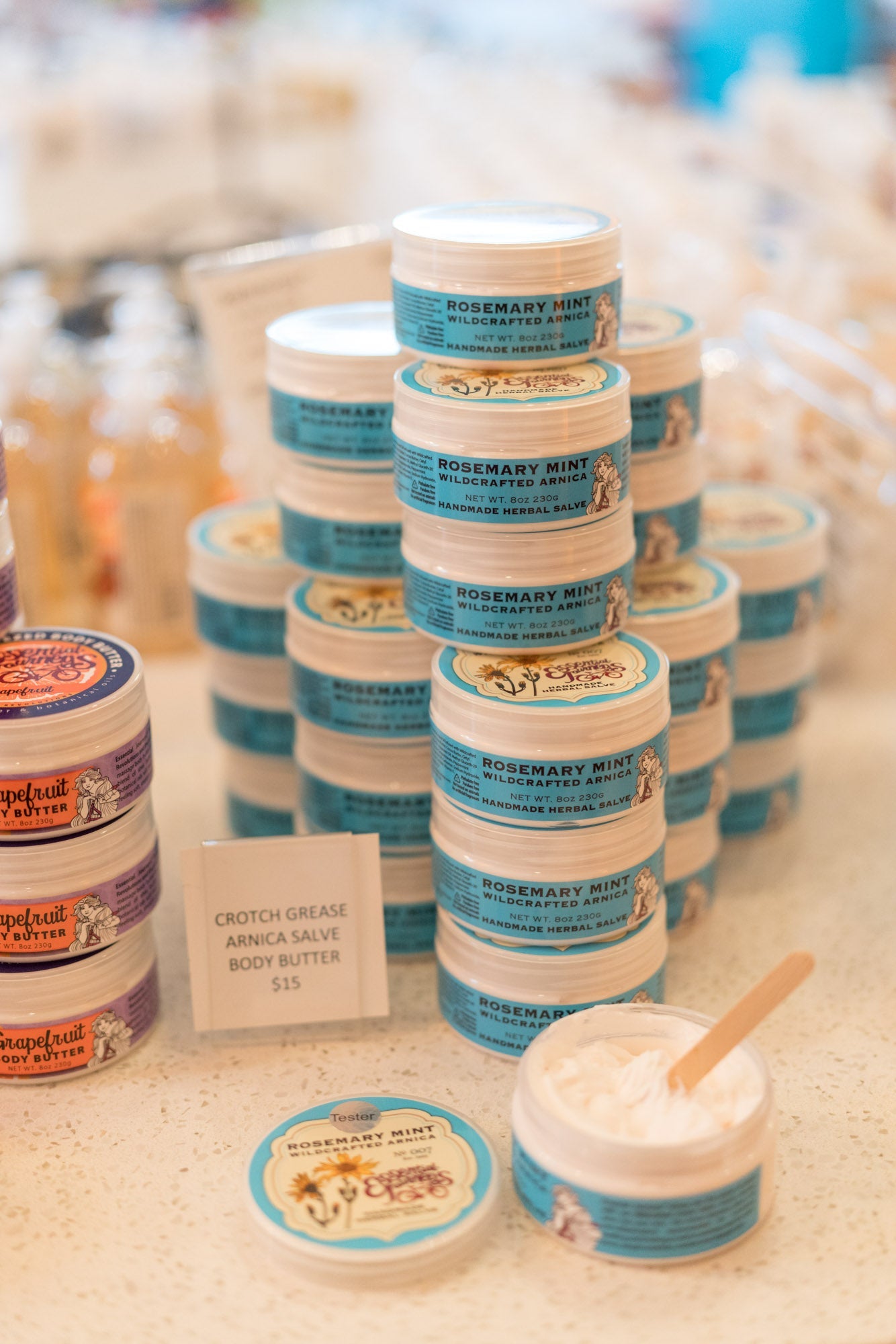 ROSEMARY MINT ARNICA SALVE 8 oz.