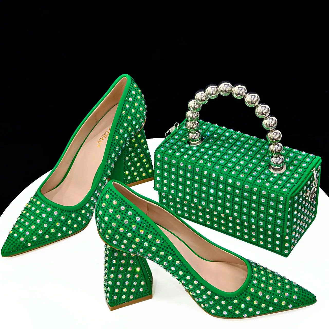 Lastest Shoes And Bag Matching Set HOP1-4