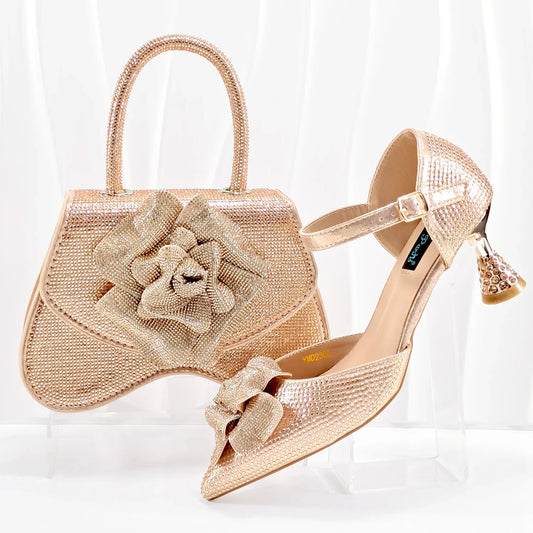 New Arrival Shoes and Bag Set HGO1-2