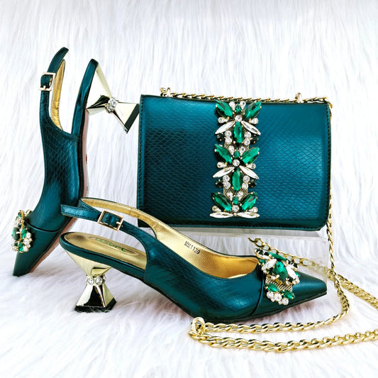 Latest Shoes And Bag Matching Set HGY1-1