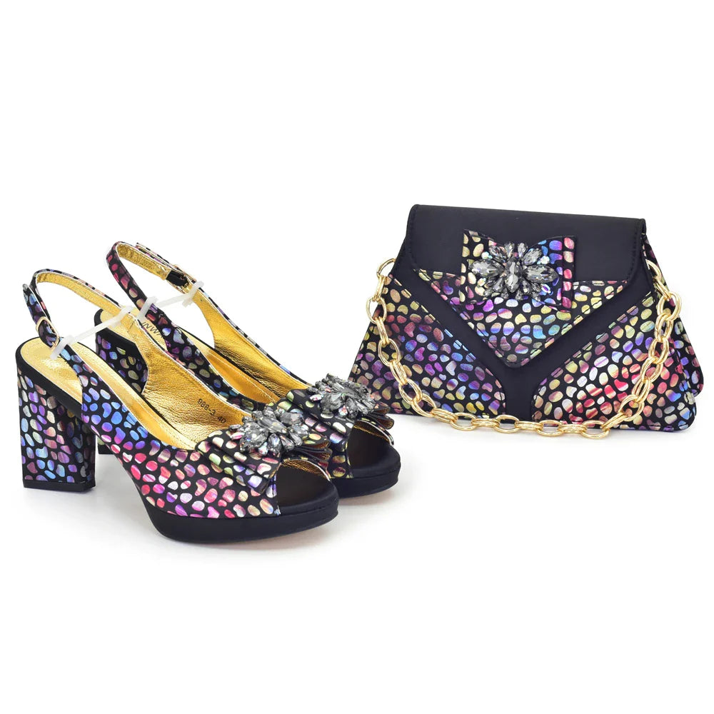 Italian Shoes And Bag Sets HC1-1