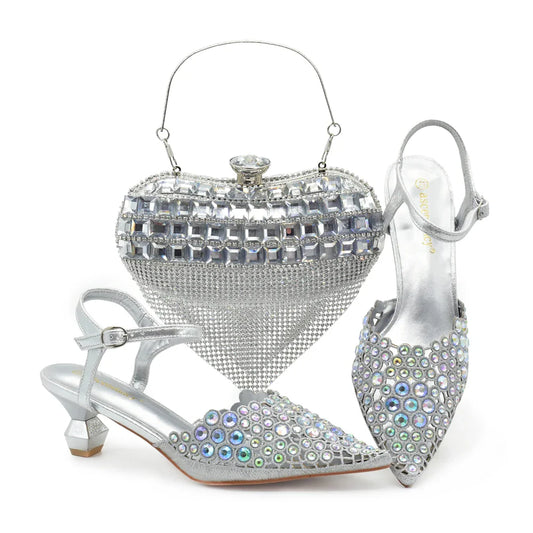 Italian Shoes And Bag Sets HDS1-3