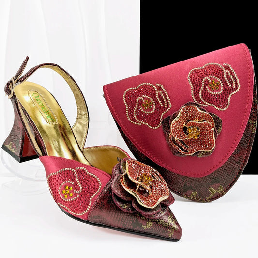 New Shoes And Bag Matching Set SF1-2