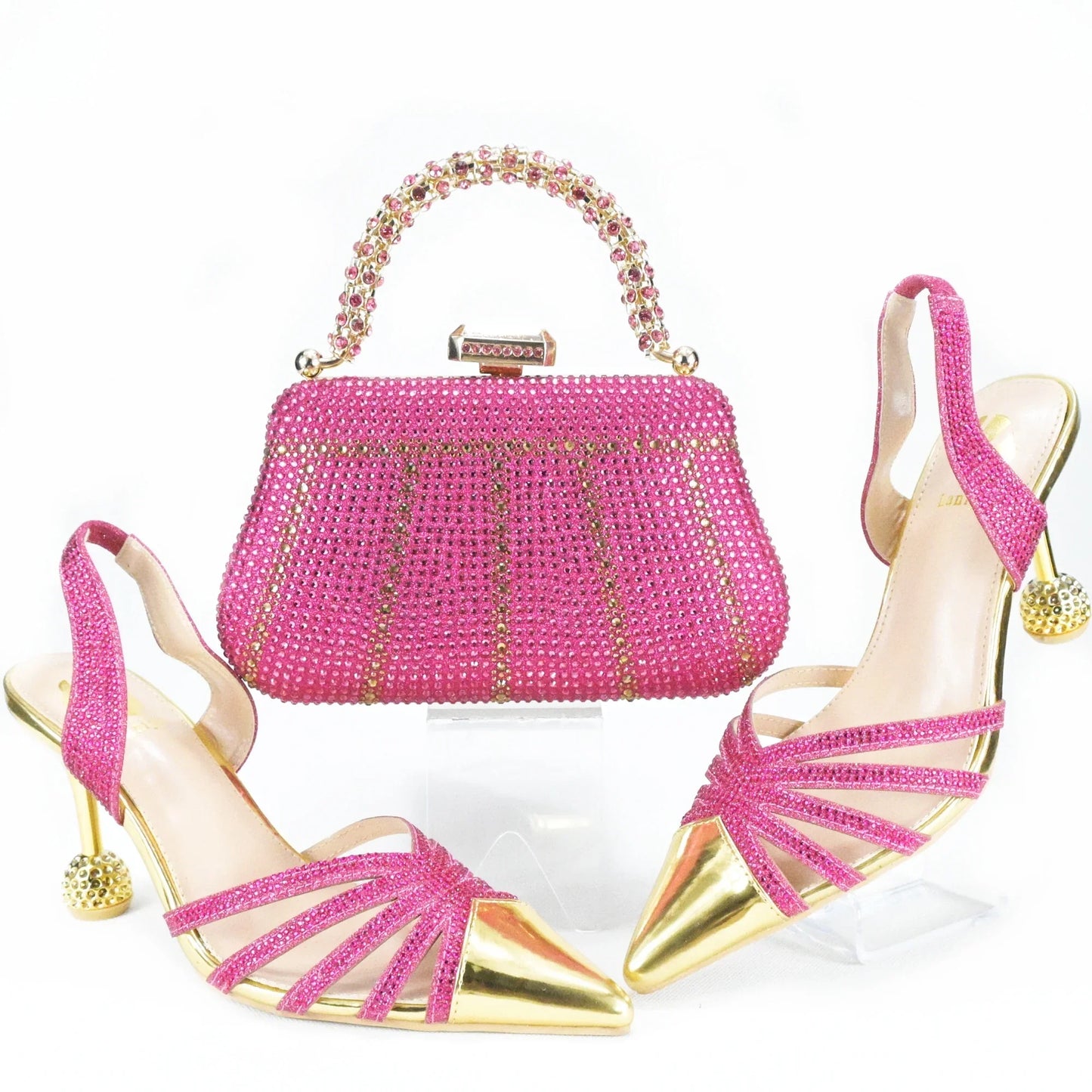 High Quality Ladies Shoes And Bags Set HAS1-25