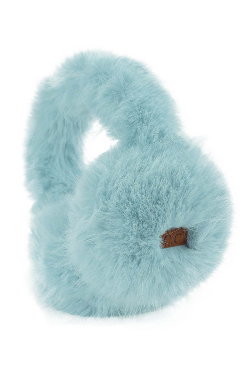C.C Solid Long Fur Winter Ear Muff Ear Warmer