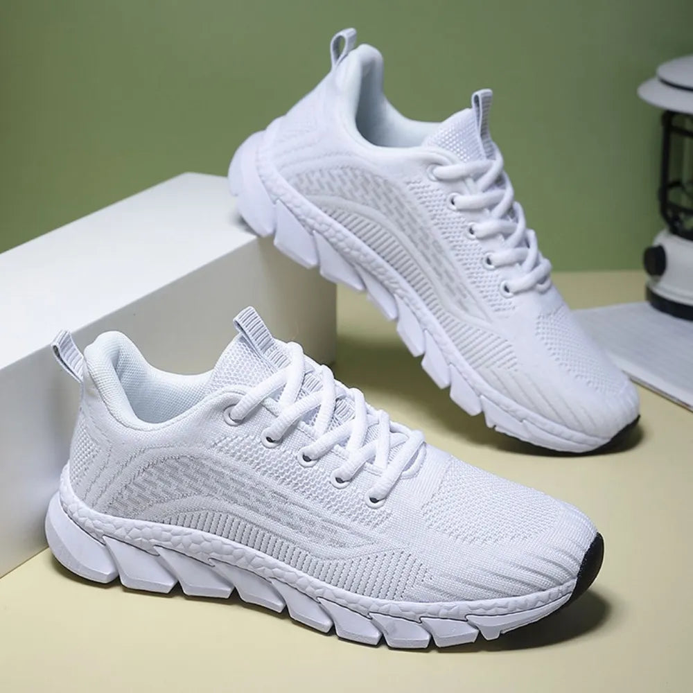 Breathable Mesh Round Toe Athletic