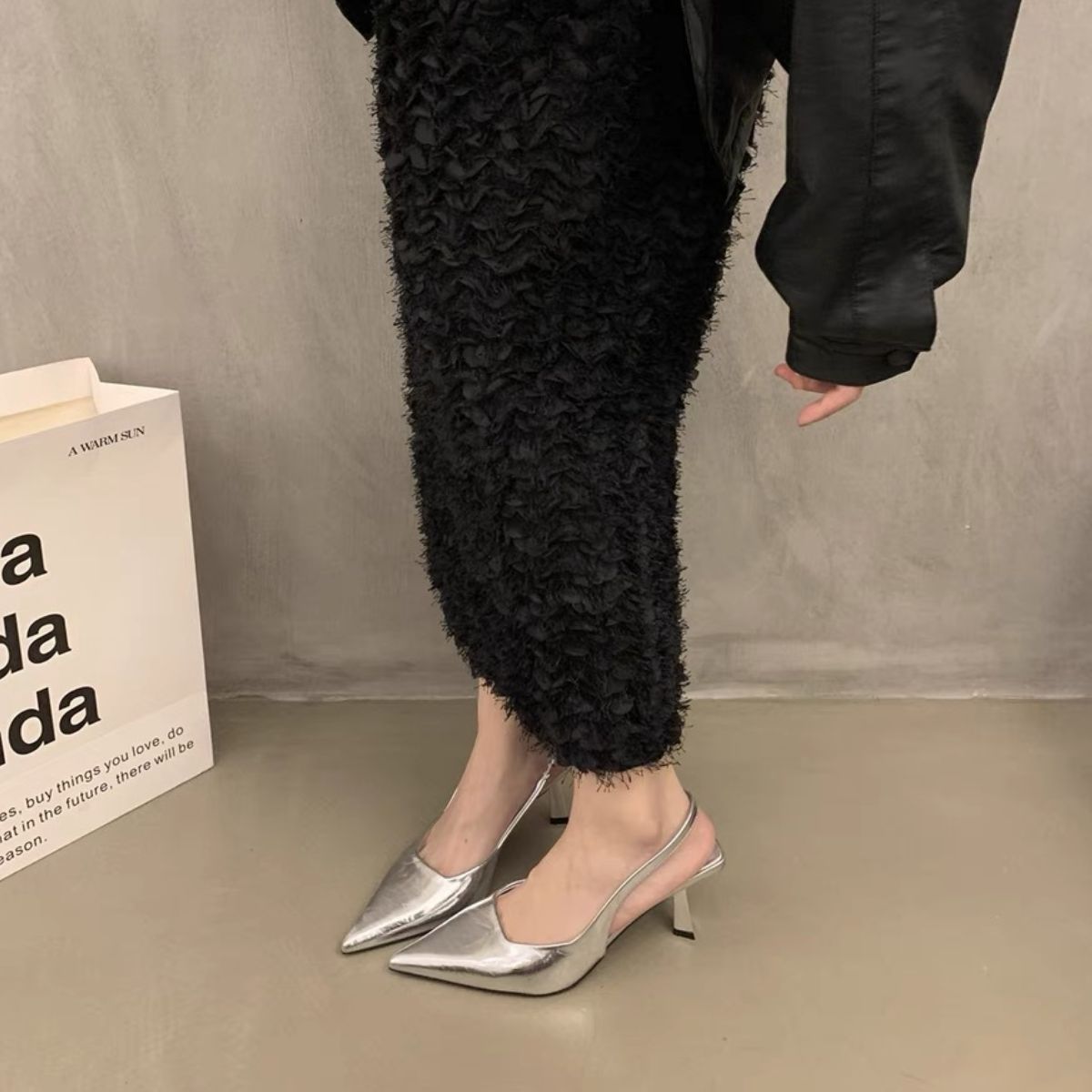 Point Toe Kitten Heels Pumps