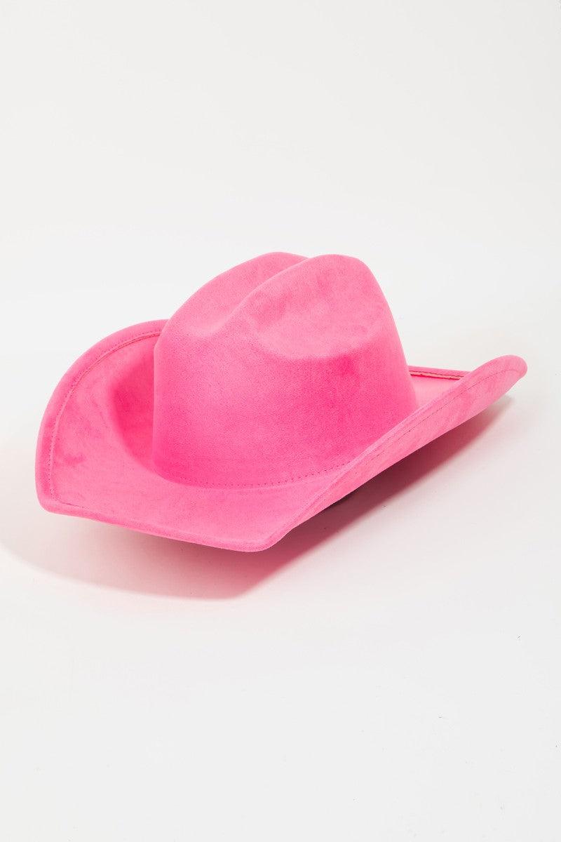 Fame Solid Wide Brim Hat Pk One Size