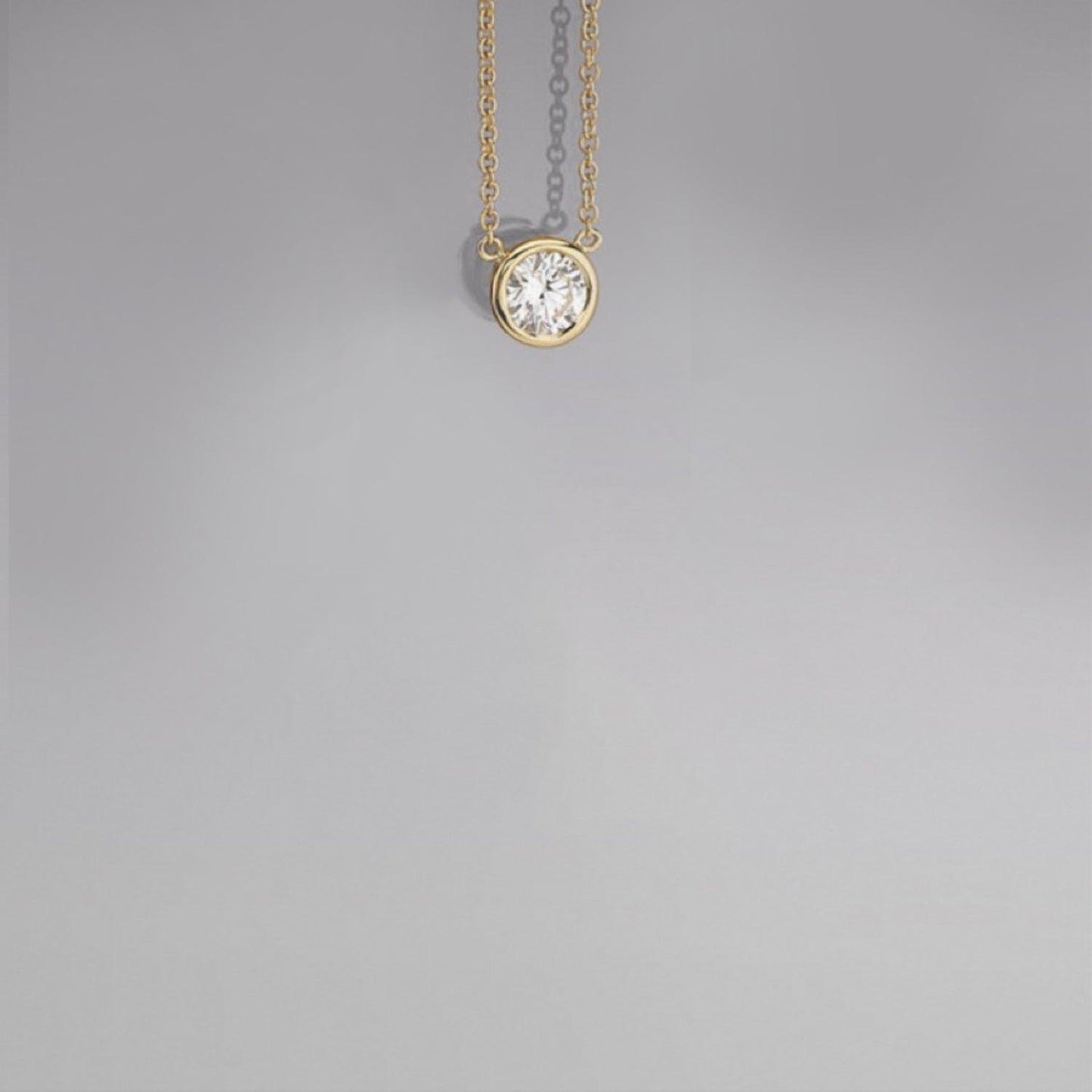 18K Gold-Plated Stainless Steel Pendant Necklace Style D One Size