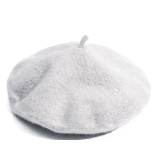 Autumn Winter Hat 100% Pure Wool For Winter Women Painter Hat Vintage Girls For Casual Wear Female Warm Walking Cap Classic Wool Cool Beret for Men and Women