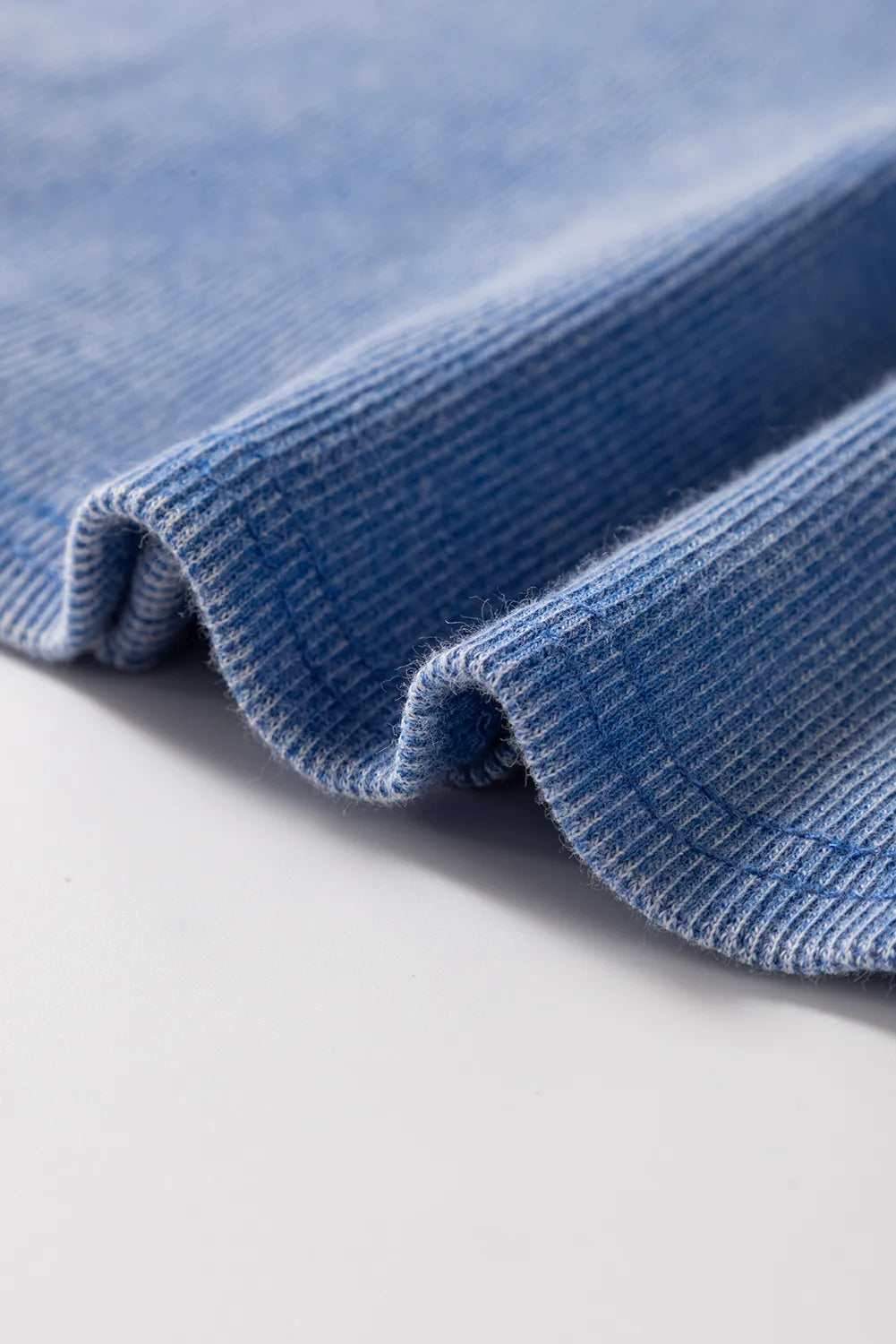 Mineral Wash Ribbed Notch Neck Tank