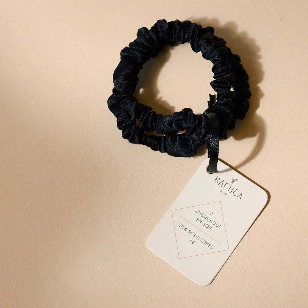Silk Hair Ties – Pack of 2