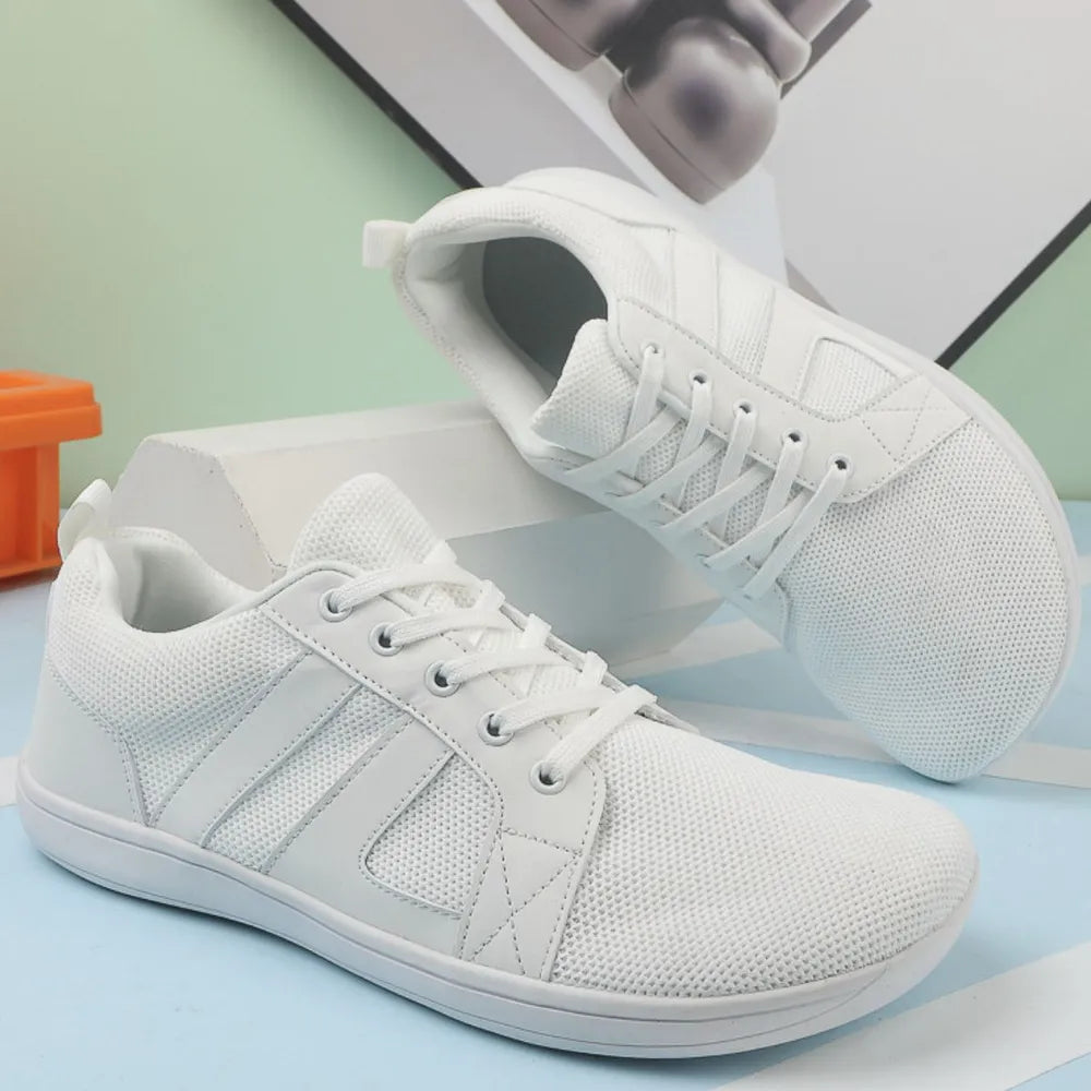 Breathable Mesh Round Toe Athletic