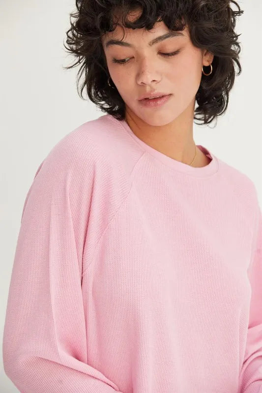 HYFVE Raglan Sleeve Crop Top