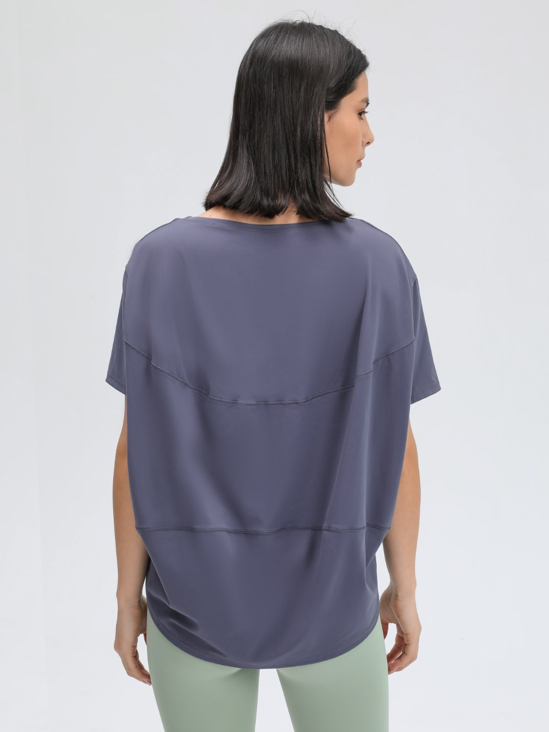 Millennia Round Neck Short Sleeve Active T-Shirt