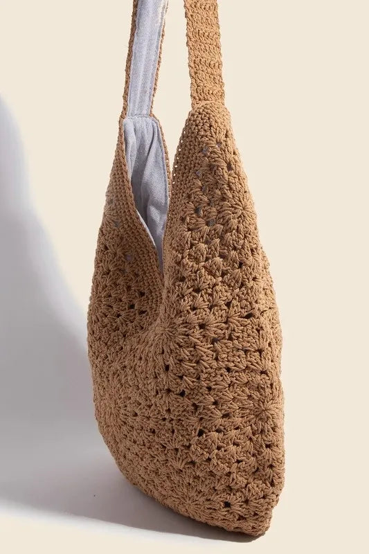 Fame Soft Intricate Braided Tote Bag