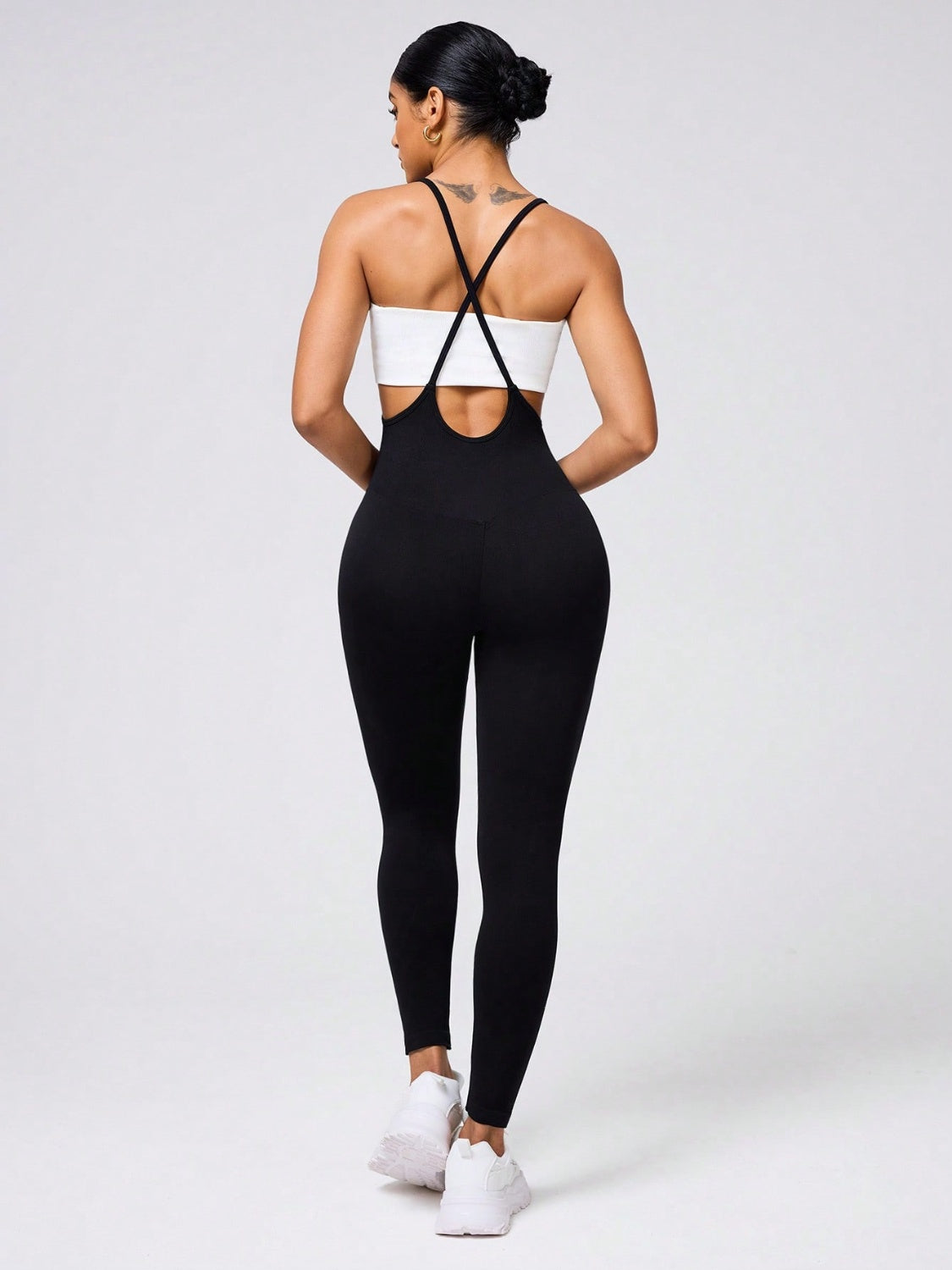 Crisscross Spaghetti Strap Jumpsuit