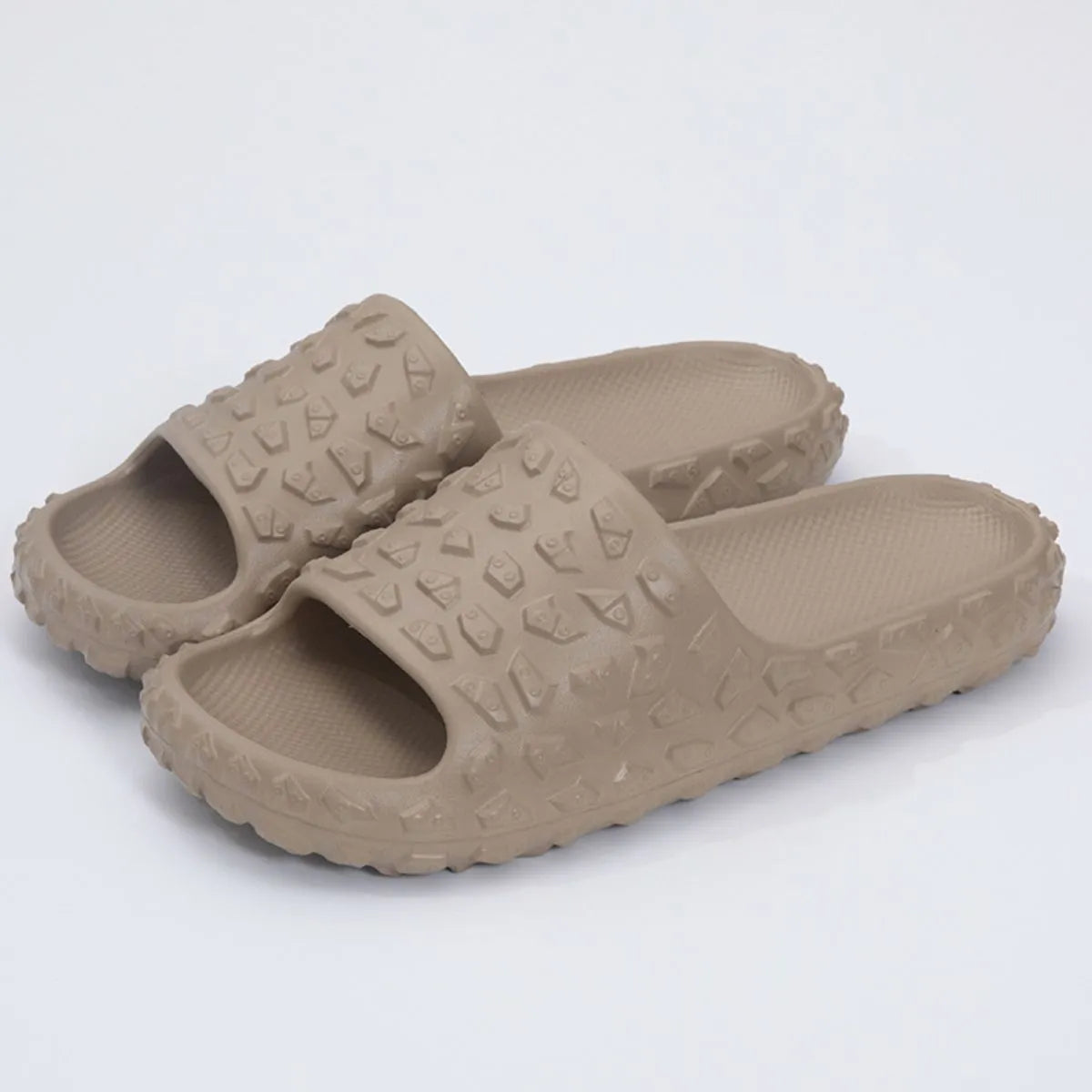 Open Toe Platform Slippers
