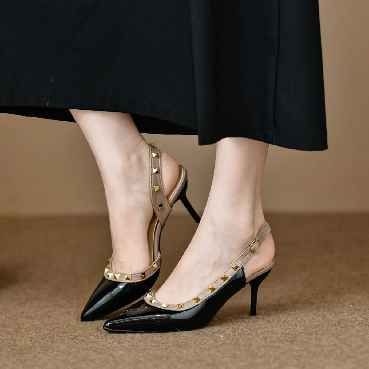 Point Toe Stiletto Pumps