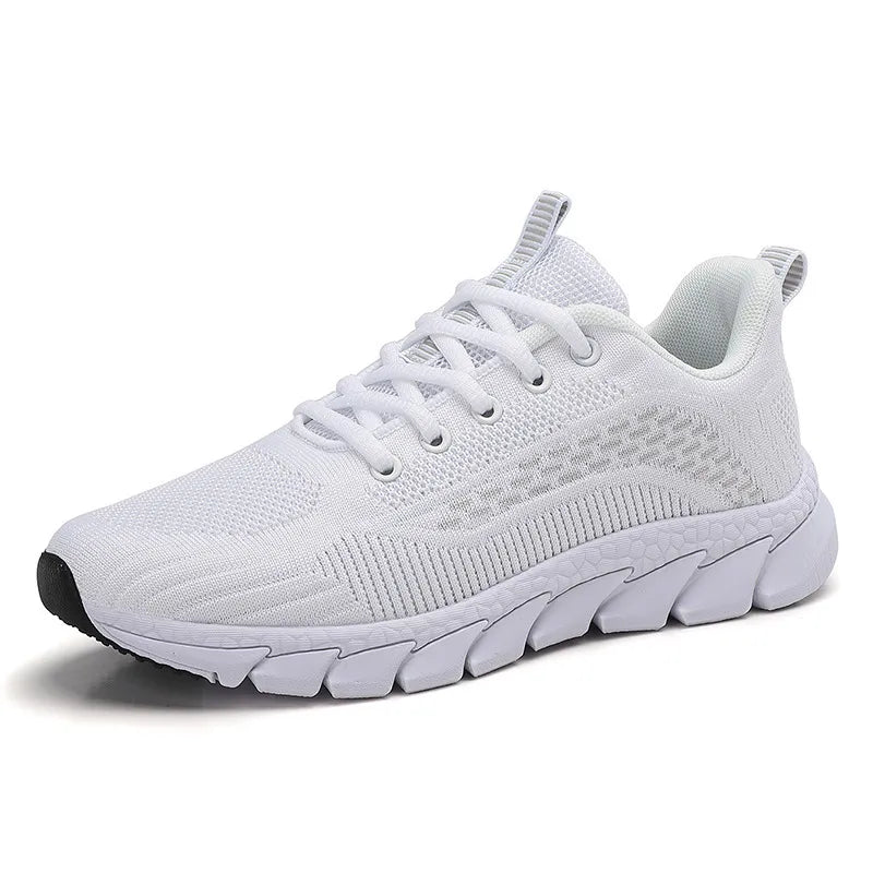 Breathable Mesh Round Toe Athletic