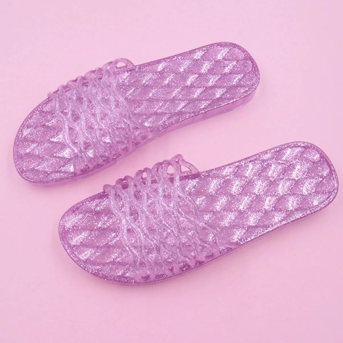 Open Toe Flats Slippers