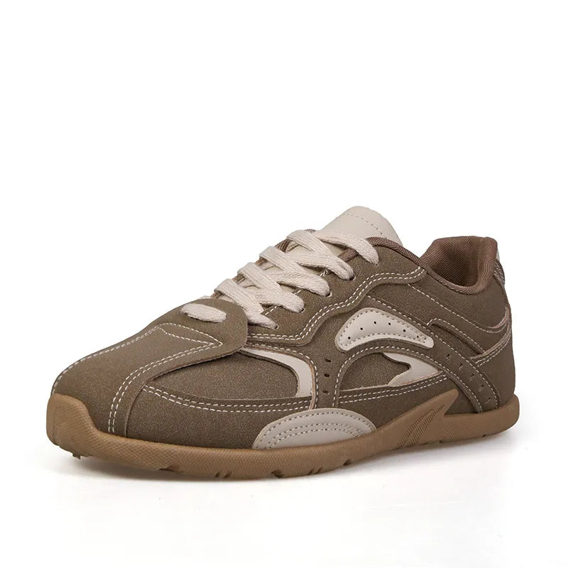 Contrast Flat Sneakers