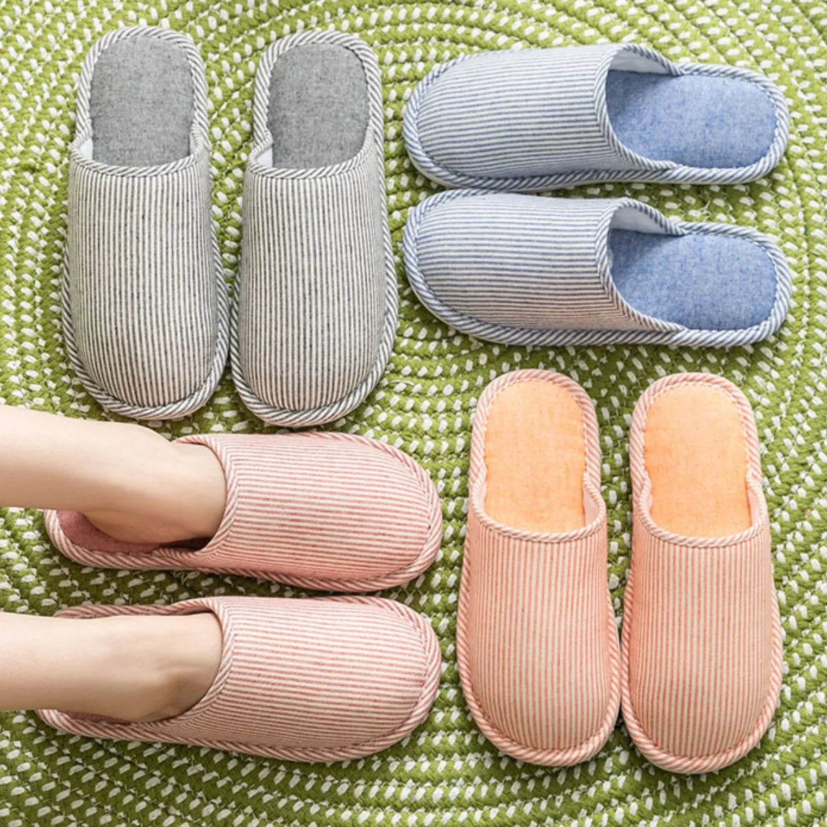 Round Toe Flats Slippers