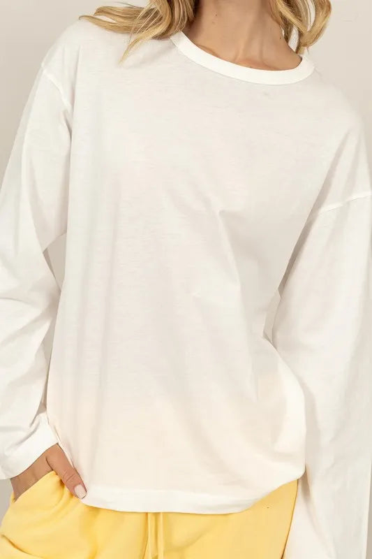 HYFVE Crew Neck Long Sleeve Tee
