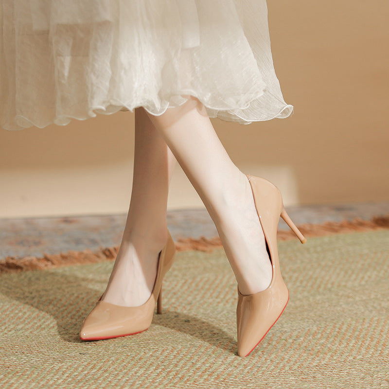 Point Toe Kitten Heels Pumps