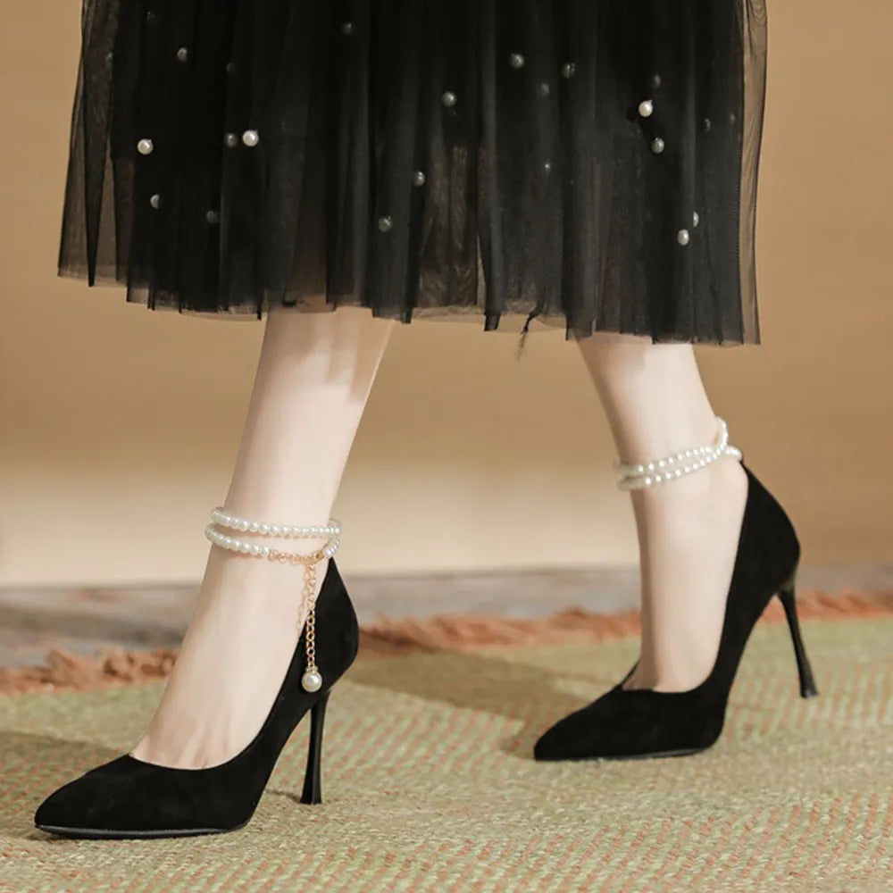 Point Toe High Heel Pumps