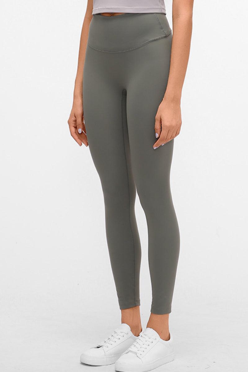 Millennia Basic Full Length Active Leggings Olive