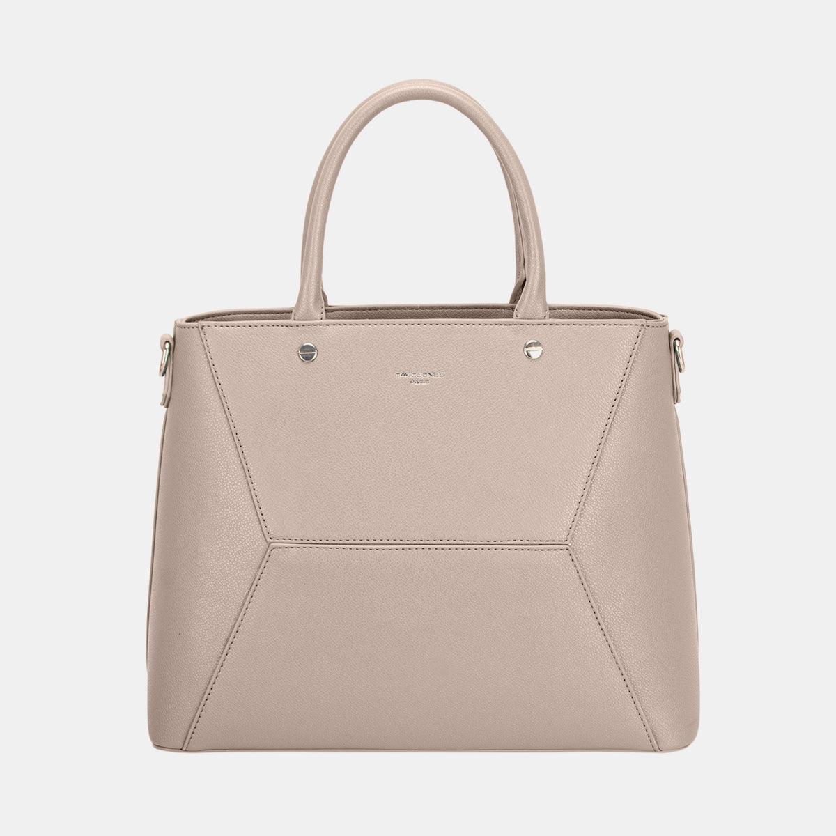David Jones PU Leather Handbag Natural One Size
