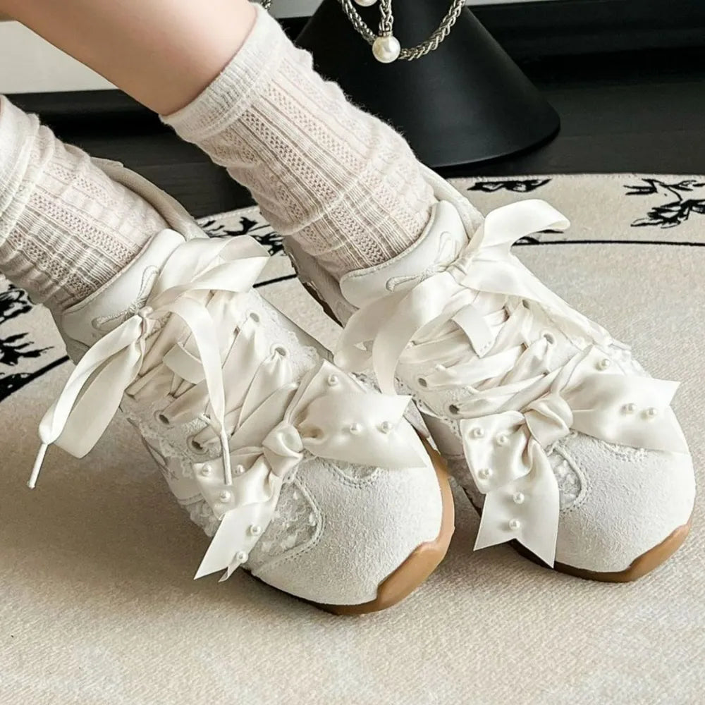 Round Toe Flats Sneakers