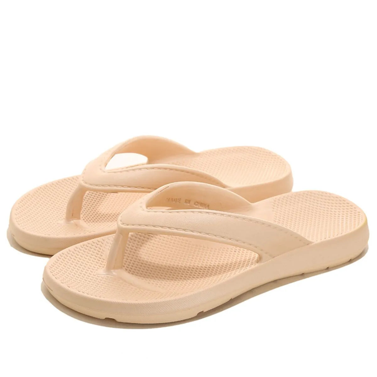 Toe Post Flats Slippers Khaki