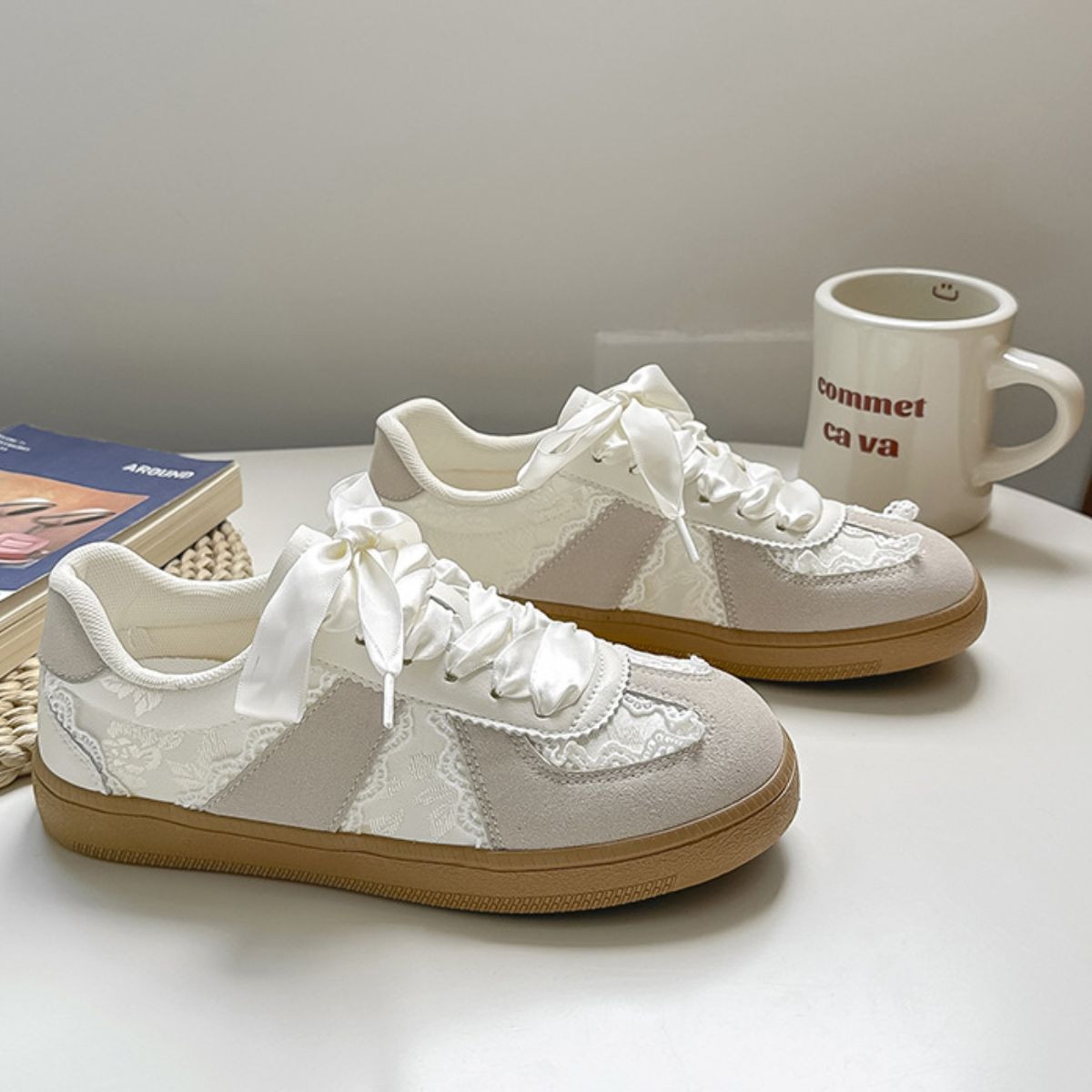 Round Toe Flats Sneakers