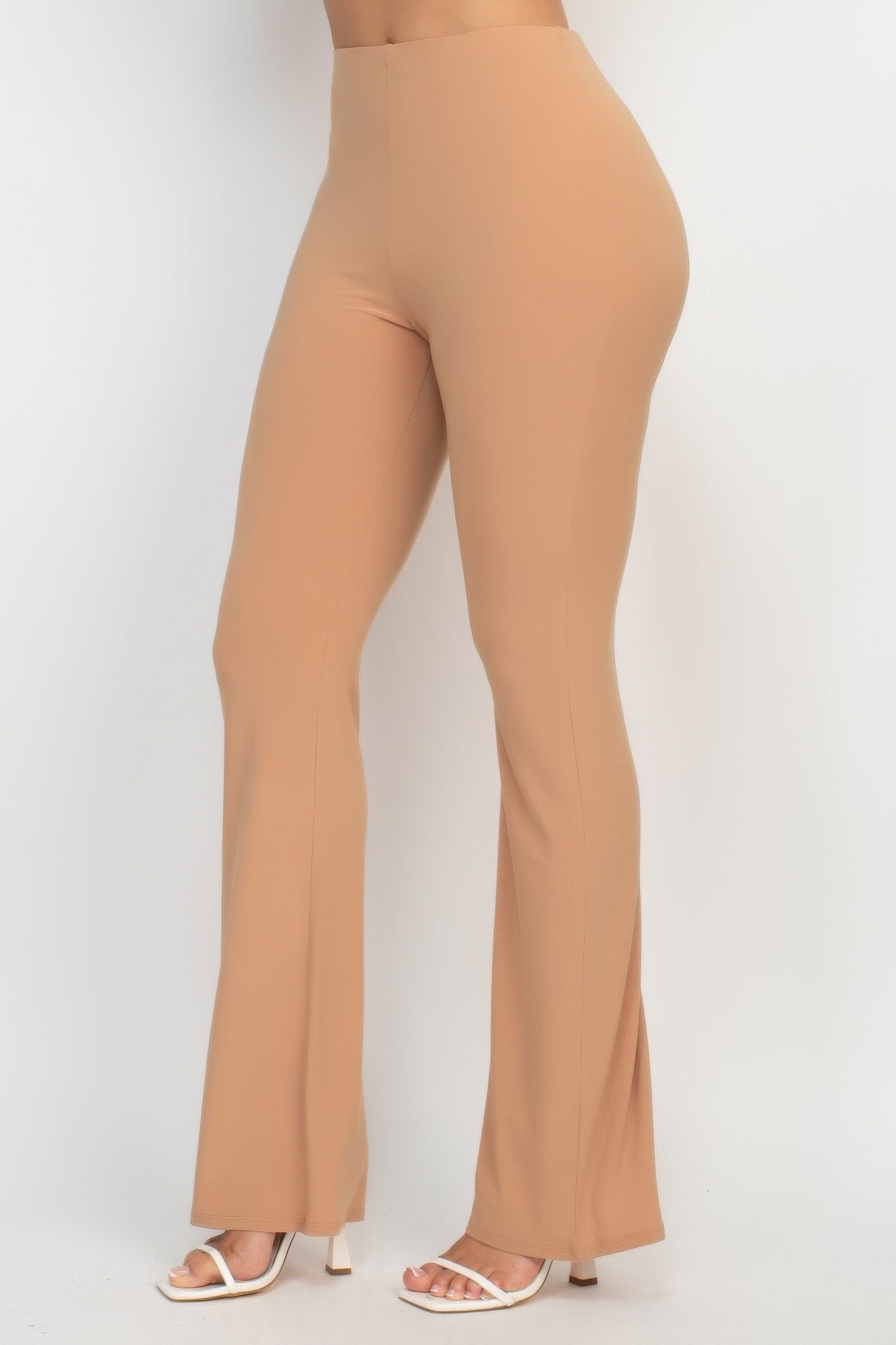 Size Small Fit And Flare Elastic Casual Pants