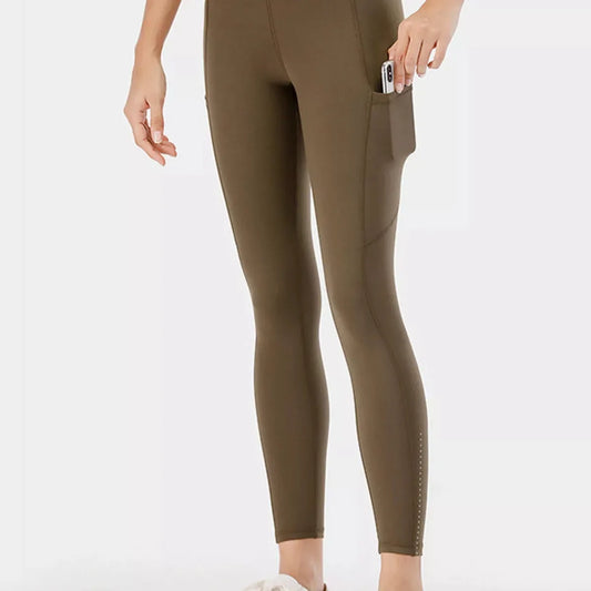High-Waisted Active Leggings with Pockets