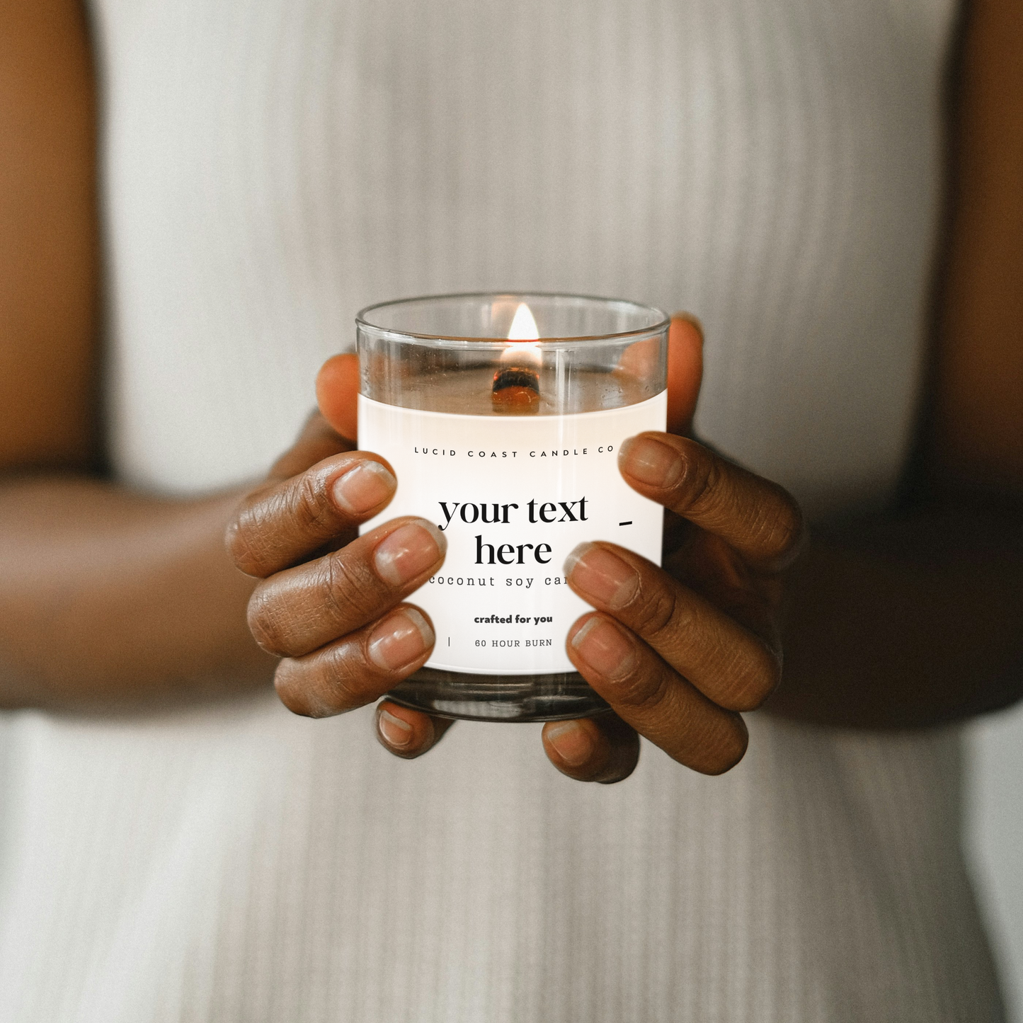 Personalized Custom Candle