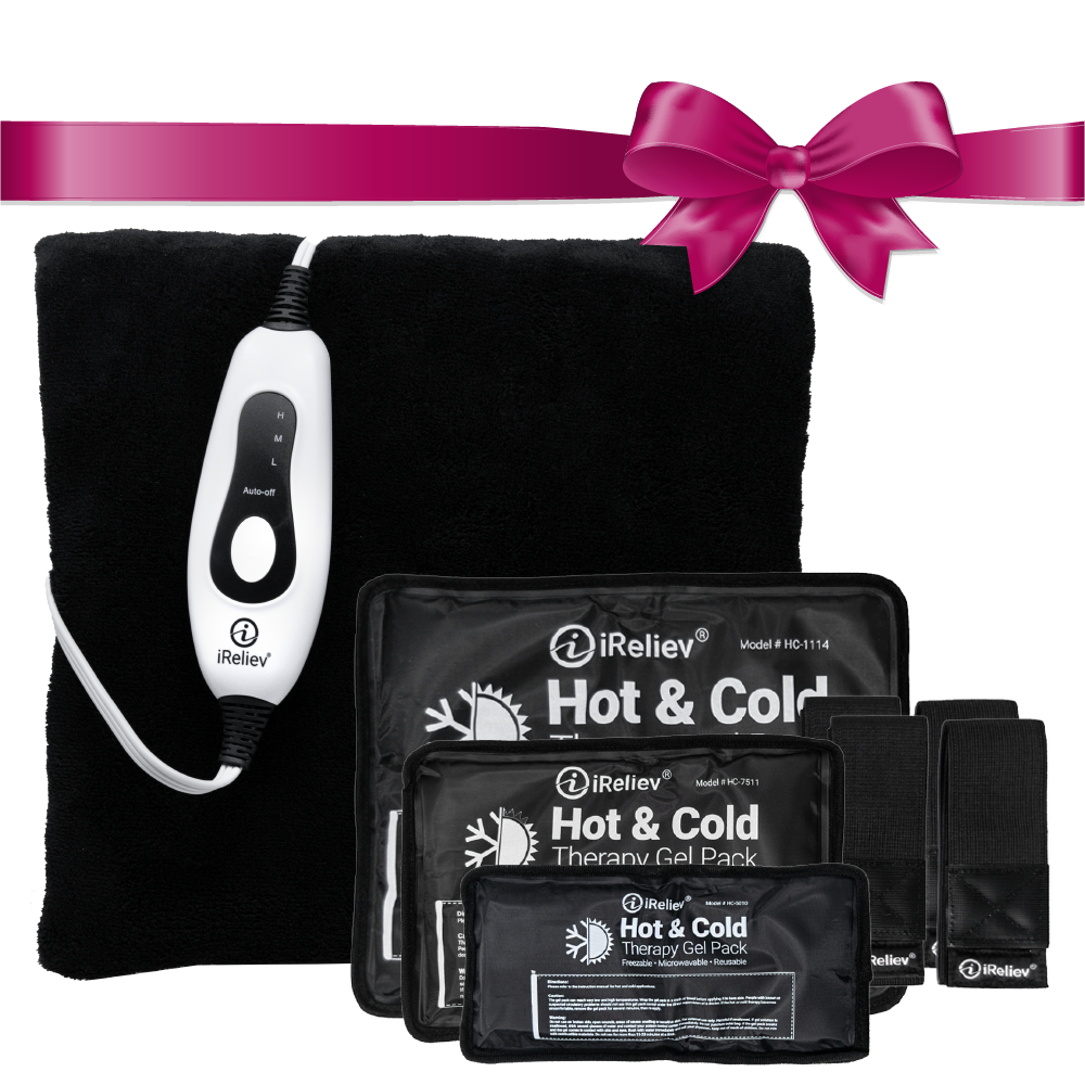 Hot and Cold Bundle With Weighted Heating Pad