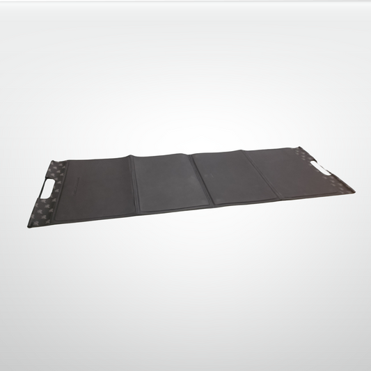 I AM Handcrafted Fitness Mat, Leather Black