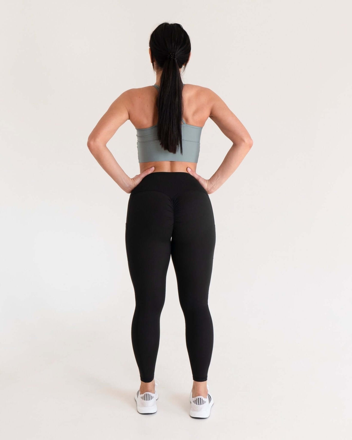Basic High Waist Tummy Control Butt Lifting Legging