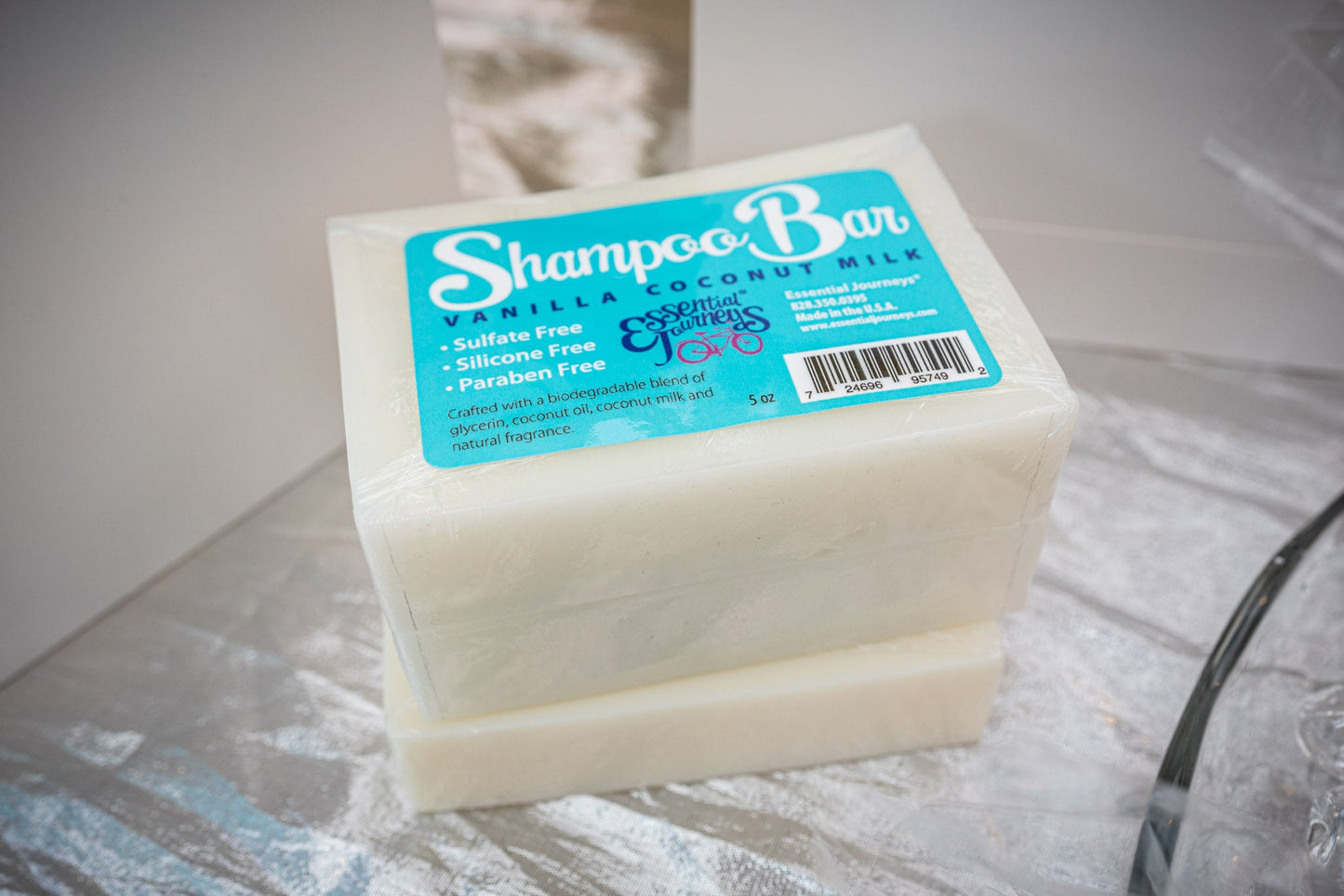 SHAMPOO BAR 5 oz. ~ VANILLA COCONUT MILK