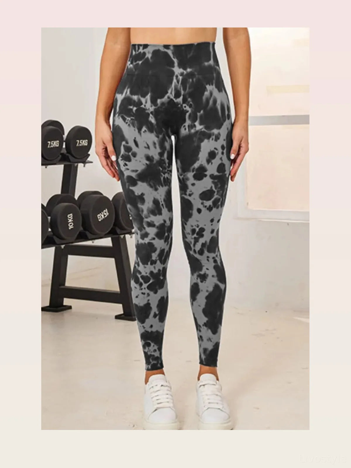Tie-Dye High Waist Active Leggings