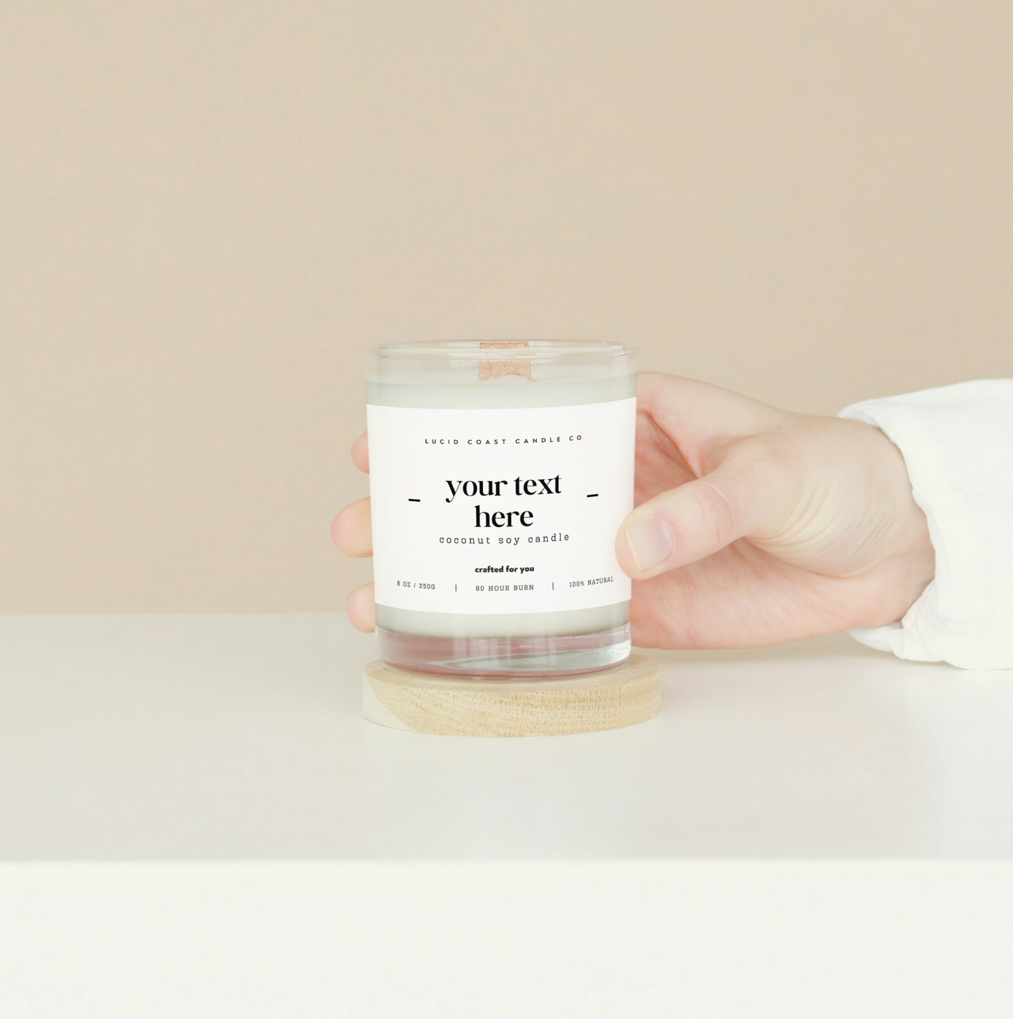 Personalized Custom Candle
