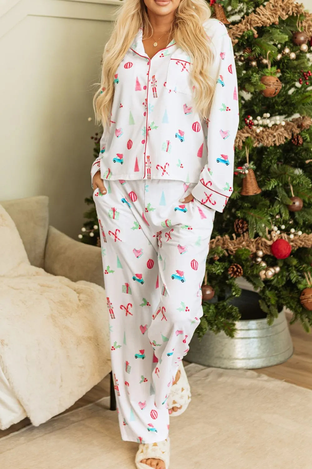 Loungewear pajama set