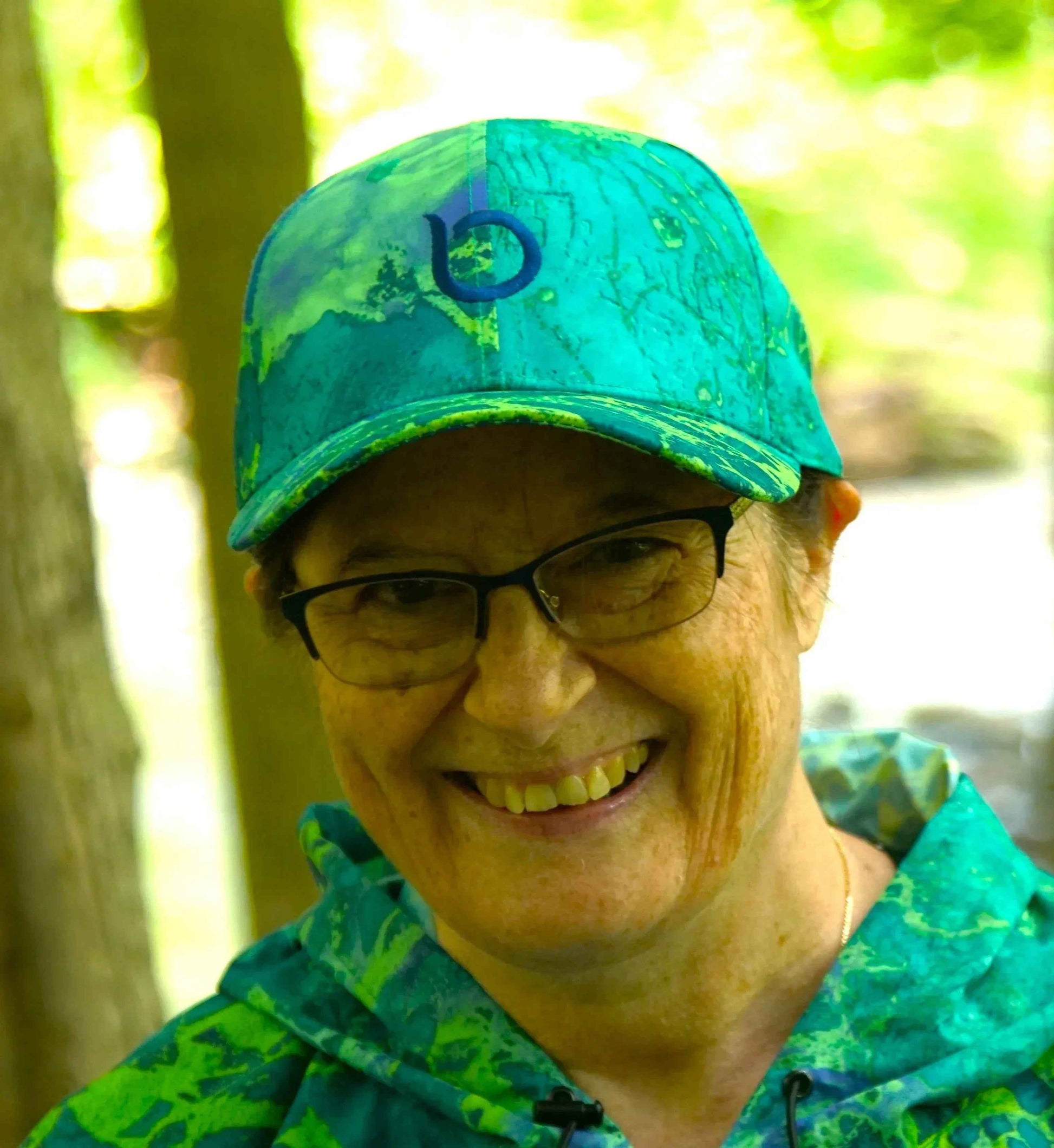 Brella Blue Green Unisex Waterproof Hat