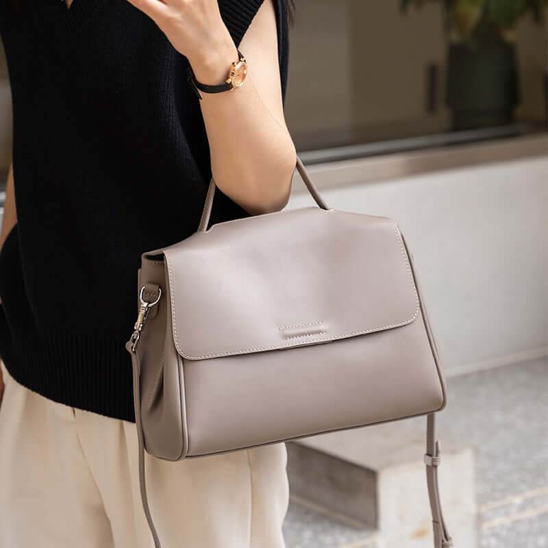 Women Handbag Genuine Leather High Capacity Crossbody Shoulder Bags